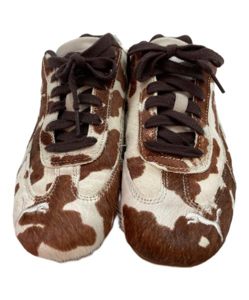 PUMA（プーマ）PUMA (プーマ) スピードキャット カウ ウィメンズ ブラウン サイズ:23.5の古着・服飾アイテム