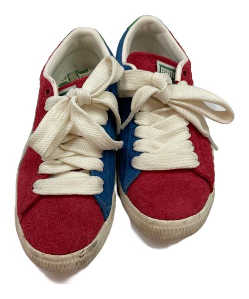 PUMA（プーマ）PUMA (プーマ) スウェード ヴィンテージ オリジンズ スニーカー ブルー×レッド サイズ:23.5の古着・服飾アイテム