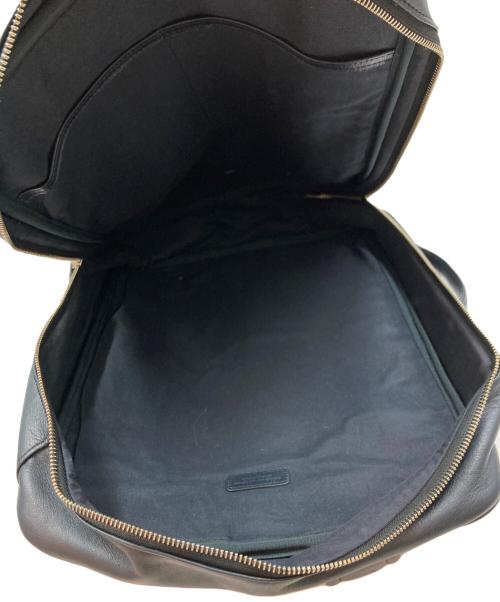 business leather factory（ビジネス レザー ファクトリー）business leather factory (ビジネス レザー ファクトリー) 2WAYレザーリュック ネイビーの古着・服飾アイテム