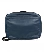 business leather factoryビジネス レザー ファクトリー）の古着「2WAYレザーリュック」｜ネイビー