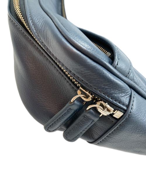 business leather factory（ビジネス レザー ファクトリー）business leather factory (ビジネス レザー ファクトリー) 2WAYレザーリュック ネイビーの古着・服飾アイテム