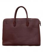 business leather factoryビジネス レザー ファクトリー）の古着「レザーブリーフケース」｜パープル