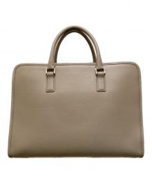 business leather factory（ビジネス レザー ファクトリー）の古着「レザーブリーフケース」｜ベージュ