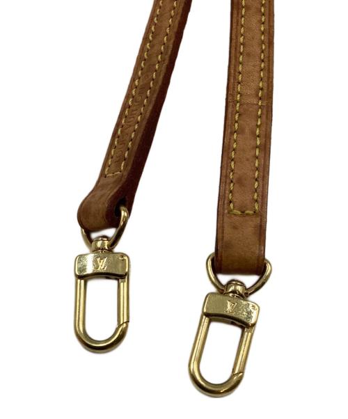 LOUIS VUITTON（ルイ ヴィトン）LOUIS VUITTON (ルイ ヴィトン) レザーショルダーストラップ ベージュの古着・服飾アイテム