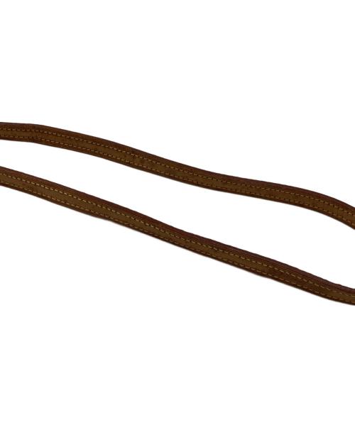 LOUIS VUITTON（ルイ ヴィトン）LOUIS VUITTON (ルイ ヴィトン) レザーショルダーストラップ ベージュの古着・服飾アイテム