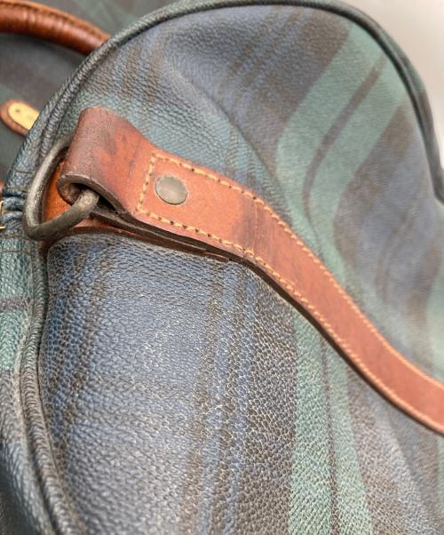 POLO RALPH LAUREN（ポロ・ラルフローレン）POLO RALPH LAUREN (ポロ・ラルフローレン) ヴィンテージブラックウォッチボストンバッグの古着・服飾アイテム