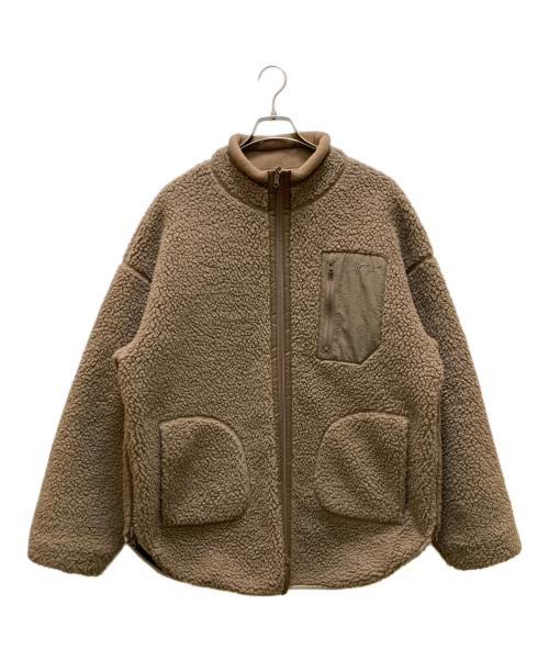 WILD THINGS（ワイルドシングス）WILD THINGS (ワイルドシングス) リバーシブルボアブルゾン カーキ サイズ:Mの古着・服飾アイテム