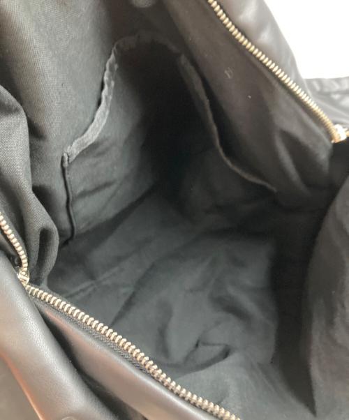 tagAlong（タグアロング）tagAlong (タグアロング) フェイクレザーバタフライバッグ ブラックの古着・服飾アイテム