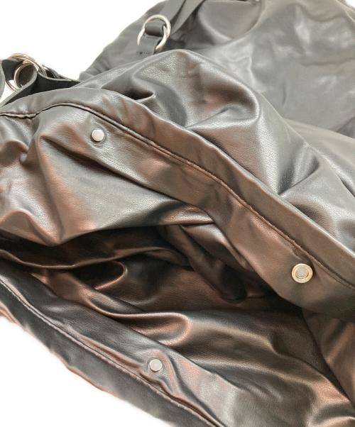 tagAlong（タグアロング）tagAlong (タグアロング) フェイクレザーバタフライバッグ ブラックの古着・服飾アイテム
