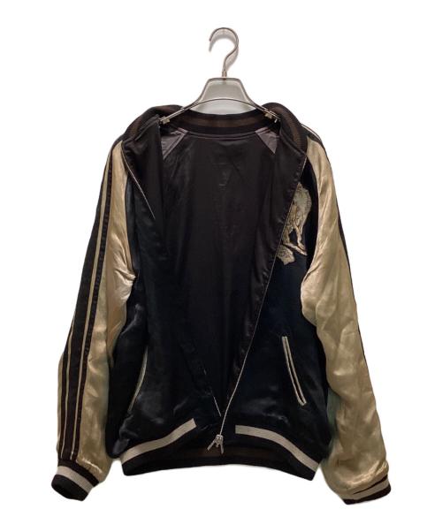 花旅楽団（ハナタビガクダン）花旅楽団 (ハナタビガクダン) スーベニアジャケット ブラック サイズ:Lの古着・服飾アイテム