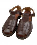 Czech armyチェコアーミー）の古着「グルカサンダル」｜ブラウン