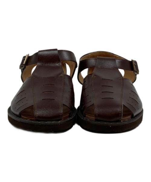 Czech army（チェコアーミー）Czech army (チェコアーミー) グルカサンダル ブラウン サイズ:27の古着・服飾アイテム