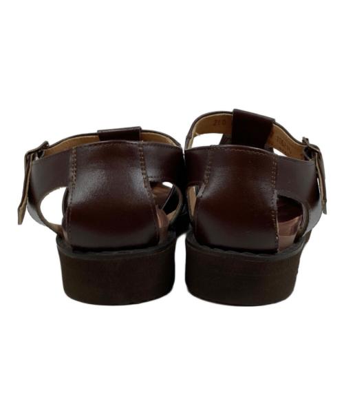 Czech army（チェコアーミー）Czech army (チェコアーミー) グルカサンダル ブラウン サイズ:27の古着・服飾アイテム