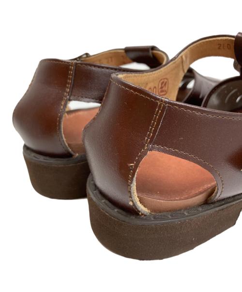 Czech army（チェコアーミー）Czech army (チェコアーミー) グルカサンダル ブラウン サイズ:27の古着・服飾アイテム