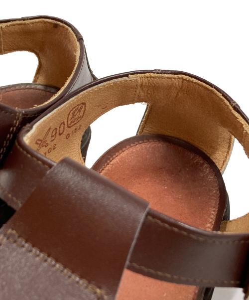 Czech army（チェコアーミー）Czech army (チェコアーミー) グルカサンダル ブラウン サイズ:27の古着・服飾アイテム