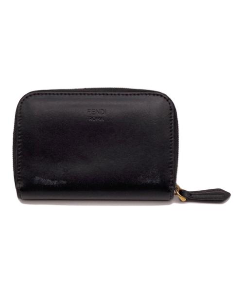 FENDI（フェンディ）FENDI (フェンディ) バグズアイ・モンスター コインケース ブラックの古着・服飾アイテム