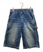 CarHarttカーハート）の古着「デニムペインターショーツ」｜インディゴ