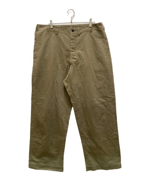 BUZZ RICKSON'S（バズリクソンズ）Buzz Rickson's (バズリクソンズ) USN N-3 トラウザーパンツ グリーン サイズ:38の古着・服飾アイテム