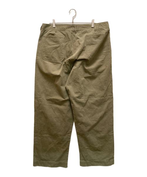 BUZZ RICKSON'S（バズリクソンズ）Buzz Rickson's (バズリクソンズ) USN N-3 トラウザーパンツ グリーン サイズ:38の古着・服飾アイテム