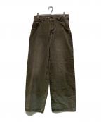 NEUTRAL UNTITLEDニュートラル アンタイトルド）の古着「ワイドデニムパンツ」｜ブラック