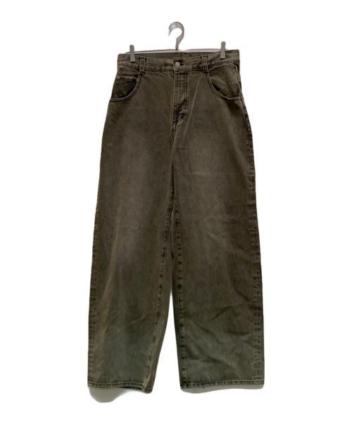 NEUTRAL UNTITLED（ニュートラル アンタイトルド）NEUTRAL UNTITLED (ニュートラル アンタイトルド) ワイドデニムパンツ ブラック サイズ:32 未使用品の古着・服飾アイテム