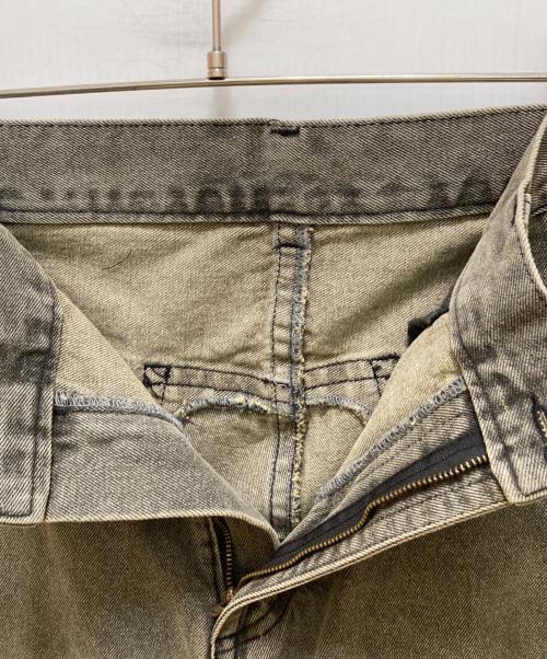 NEUTRAL UNTITLED（ニュートラル アンタイトルド）NEUTRAL UNTITLED (ニュートラル アンタイトルド) ワイドデニムパンツ ブラック サイズ:32 未使用品の古着・服飾アイテム