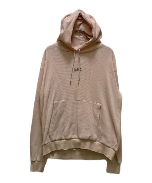 WIND AND SEA（ウィンダンシー）WIND AND SEA (ウィンダンシー) ES WAFFLE HOODIE ベージュ サイズ:XLの古着・服飾アイテム