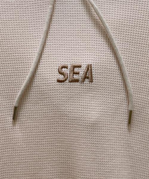 WIND AND SEA（ウィンダンシー）WIND AND SEA (ウィンダンシー) ES WAFFLE HOODIE ベージュ サイズ:XLの古着・服飾アイテム