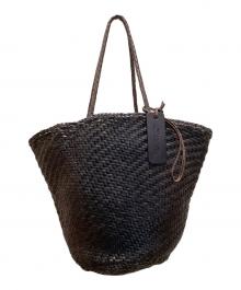 HUMAN WOMAN×Craig（ヒューマンウーマン）の古着「別注 メッシュレザートートバッグ」｜ブラック