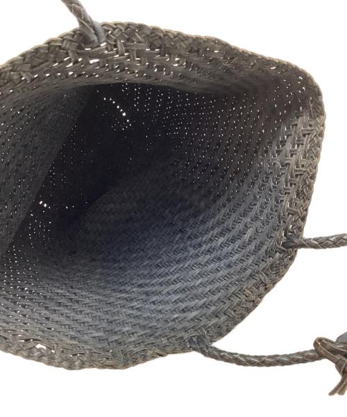 HUMAN WOMAN（ヒューマンウーマン）HUMAN WOMAN (ヒューマンウーマン) Craig 別注 メッシュレザートートバッグ ブラックの古着・服飾アイテム