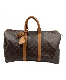 LOUIS VUITTON（ルイ ヴィトン）の古着「トラベルバッグ」｜ブラウン