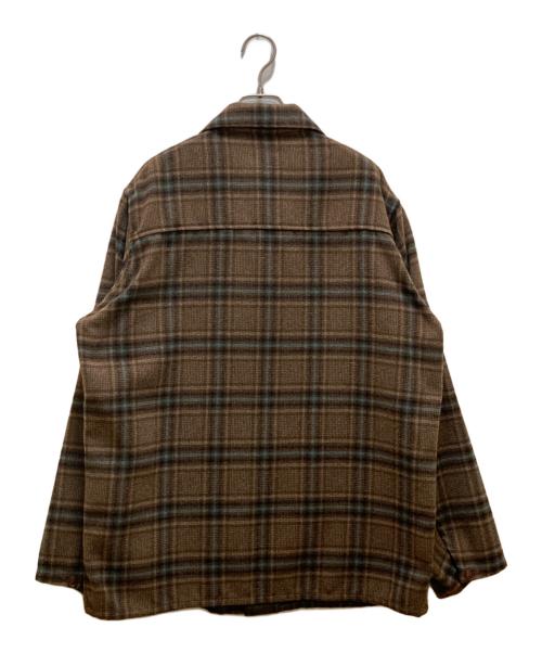 Needles（ニードルズ）Needles (ニードルズ) チェック柄カバーオール ブラウン サイズ:Mの古着・服飾アイテム