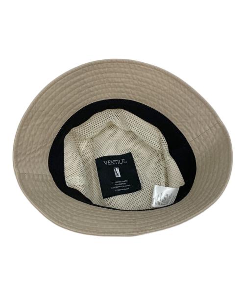 kijima takayuki（キジマタカユキ）KIJIMA TAKAYUKI (キジマタカユキ) コットンギャバジン バケットハット ベージュ サイズ:2の古着・服飾アイテム