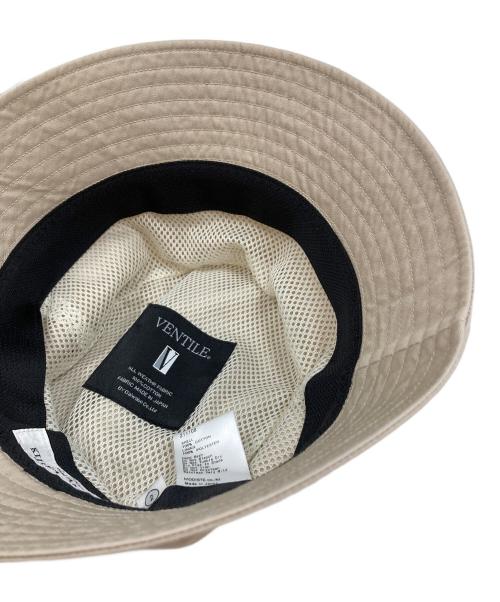 kijima takayuki（キジマタカユキ）KIJIMA TAKAYUKI (キジマタカユキ) コットンギャバジン バケットハット ベージュ サイズ:2の古着・服飾アイテム