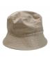 KIJIMA TAKAYUKI (キジマタカユキ) コットンギャバジン バケットハット ベージュ サイズ:2：8000円