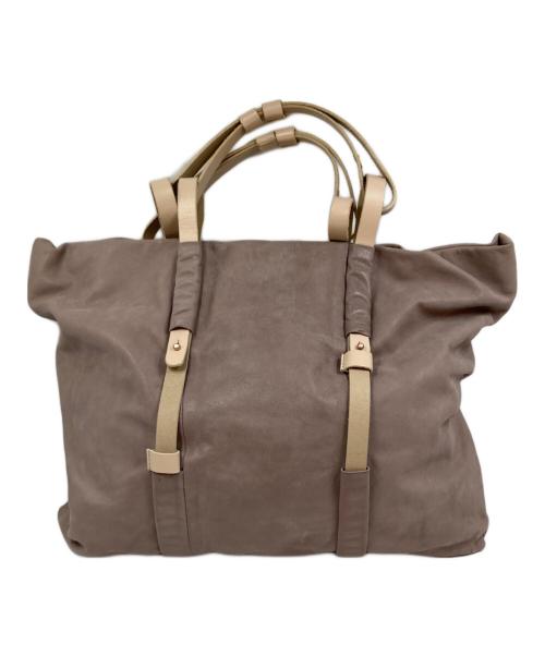 repetto（レペット）repetto (レペット) レザートートバッグ ベージュの古着・服飾アイテム