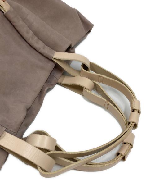 repetto（レペット）repetto (レペット) レザートートバッグ ベージュの古着・服飾アイテム