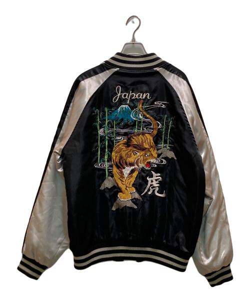 光玄（コウゲン）光玄 (コウゲン) 中綿入りスカジャン ブラック サイズ:LLの古着・服飾アイテム
