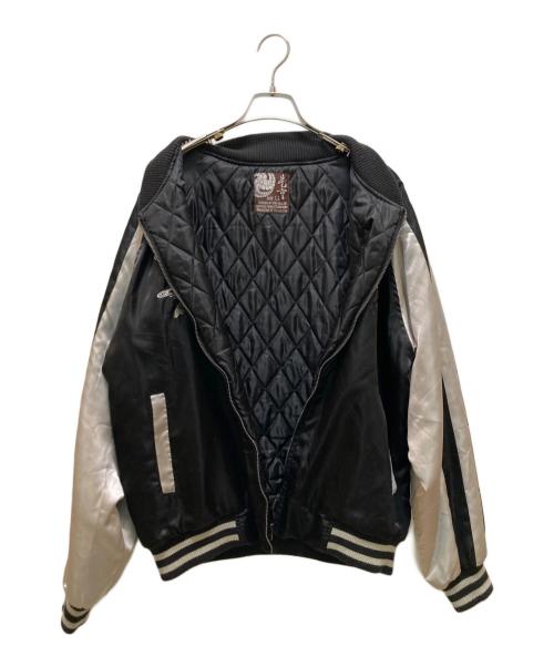 光玄（コウゲン）光玄 (コウゲン) 中綿入りスカジャン ブラック サイズ:LLの古着・服飾アイテム