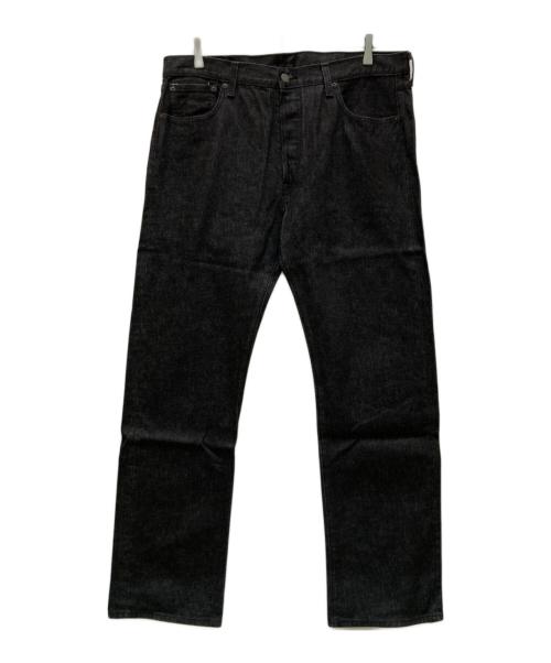 LEVI'S（リーバイス）LEVI'S (リーバイス) ブラック先染めデニムパンツ ブラック サイズ:W36×L32の古着・服飾アイテム