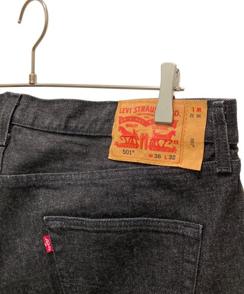 LEVI'S（リーバイス）LEVI'S (リーバイス) ブラック先染めデニムパンツ ブラック サイズ:W36×L32の古着・服飾アイテム