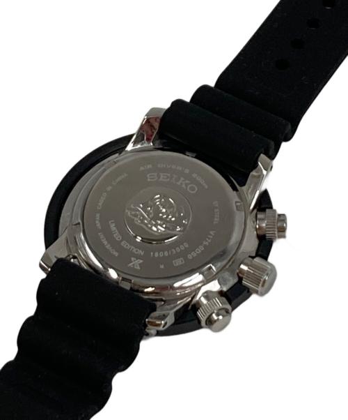 SEIKO（セイコー）SEIKO (セイコー) LOWERCASE (ロウワーケース) コラボダイバーズウォッチ ブラックの古着・服飾アイテム