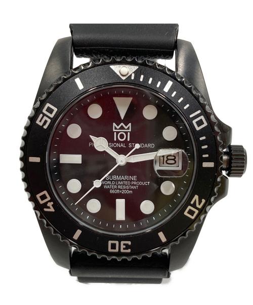 HYAKUICH（ヒャクイチ）HYAKUICH (ヒャクイチ) 腕時計 ブラックの古着・服飾アイテム