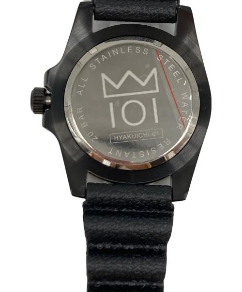 HYAKUICH（ヒャクイチ）HYAKUICH (ヒャクイチ) 腕時計 ブラックの古着・服飾アイテム