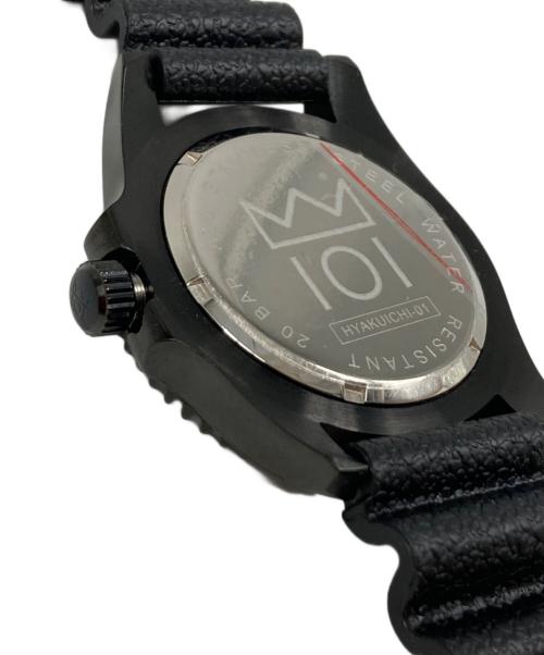 HYAKUICH（ヒャクイチ）HYAKUICH (ヒャクイチ) 腕時計 ブラックの古着・服飾アイテム