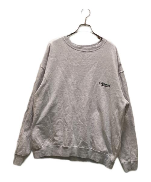California General Store（カリフォルニアジェネラルストア）California General Store (カリフォルニアジェネラルストア) Sweatshirt グレー サイズ:XLの古着・服飾アイテム