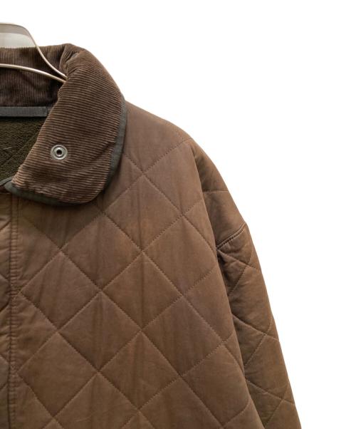 Barbour（バブアー）Barbour (バブアー) DURACOTTON POLARQUILT キルティングジャケット ブラウン サイズ:ＸＬの古着・服飾アイテム