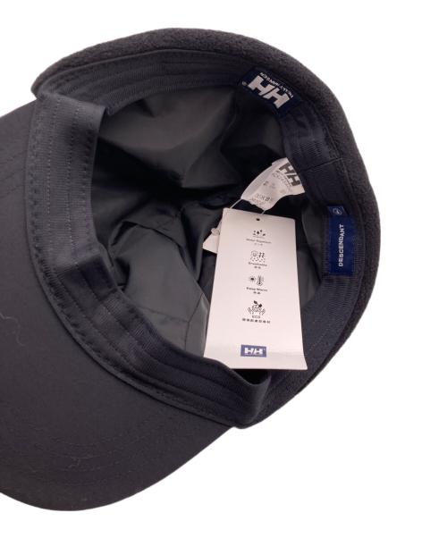 HELLY HANSEN（ヘリーハンセン）HELLY HANSEN (ヘリーハンセン) DESCENDANT (ディセンダント) CETUS HELLY TECH 5 PANEL  キャップ ブラックの古着・服飾アイテム