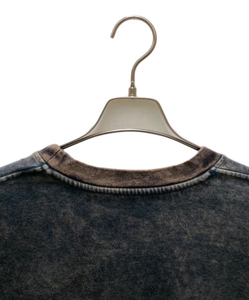 DIESEL（ディーゼル）DIESEL (ディーゼル) ガーメントダイカットソー ブラック サイズ:M 未使用品の古着・服飾アイテム