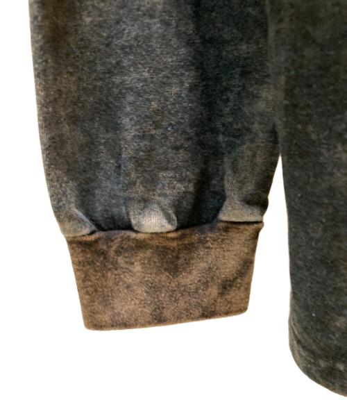 DIESEL（ディーゼル）DIESEL (ディーゼル) ガーメントダイカットソー ブラック サイズ:M 未使用品の古着・服飾アイテム